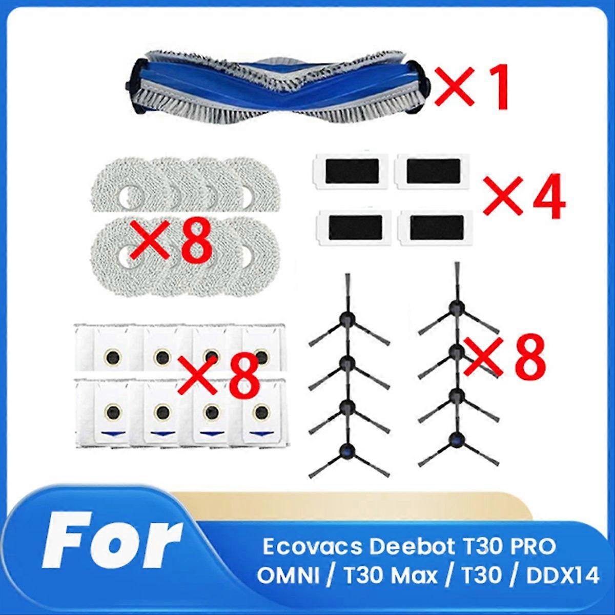 29 Pcs for T30 PRO OMNI /T30 Max Sweeper Accessories