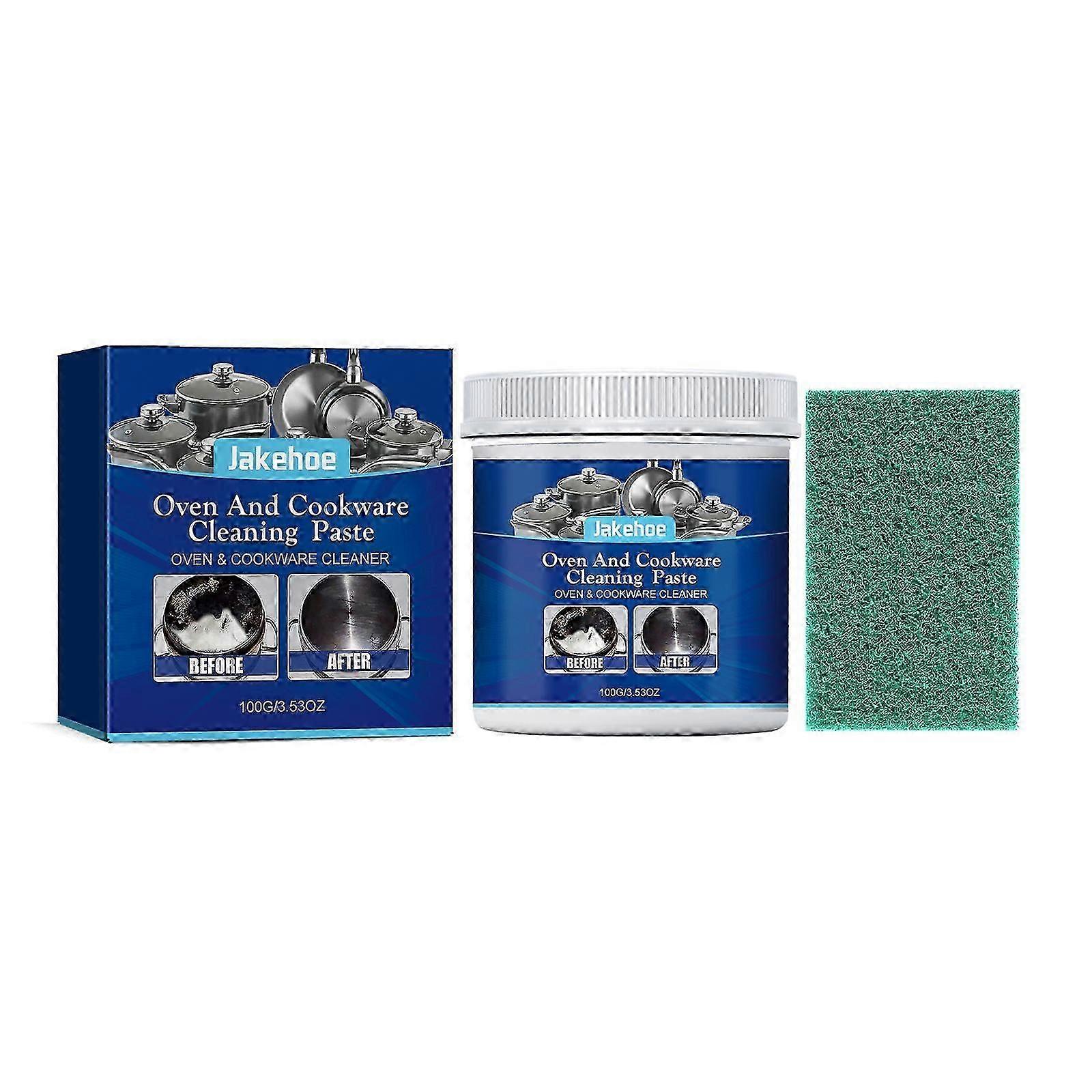 קרם ניקוי נירוסטה מכשירי מטבח מטבח מגוון קולט אדים שמן כבד ניקוי חלודה קרם ניקוי חלודה