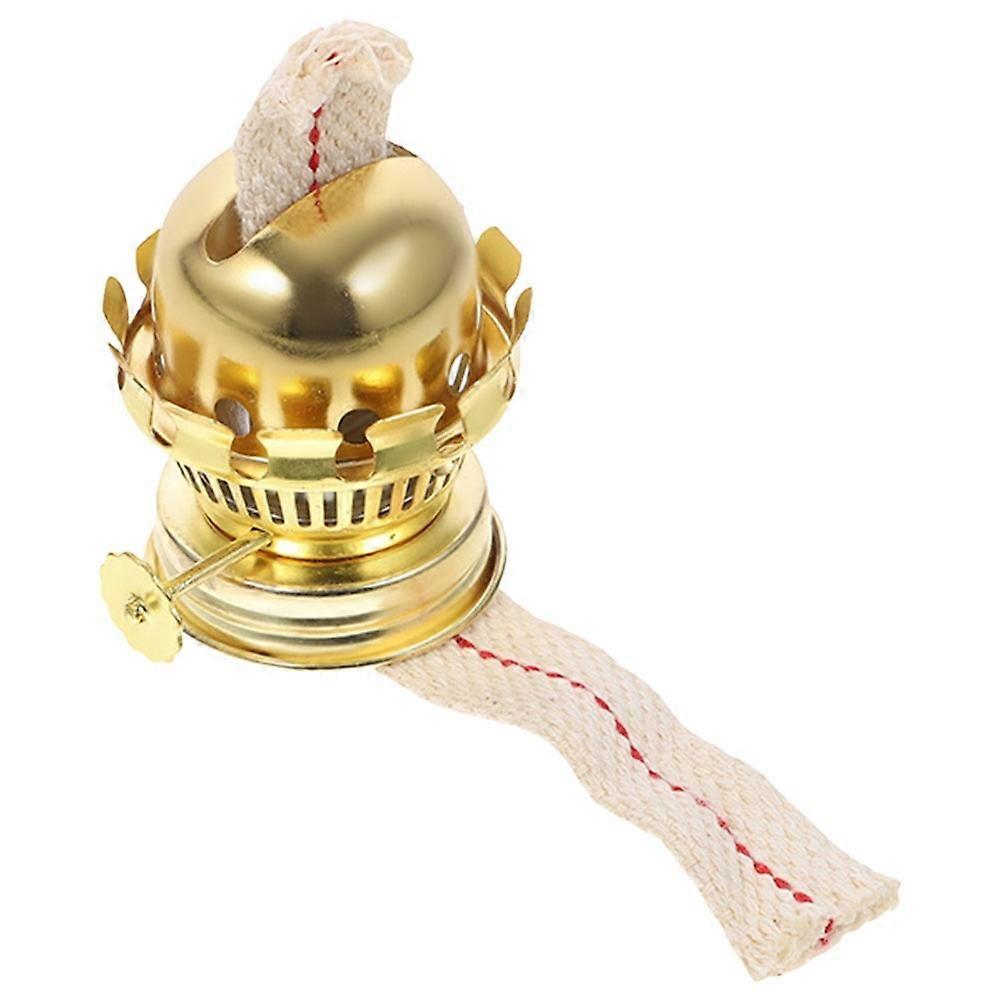 1 Set Oil Lamp Burner with Oil Lamp Wick Kerosene Lamp Part