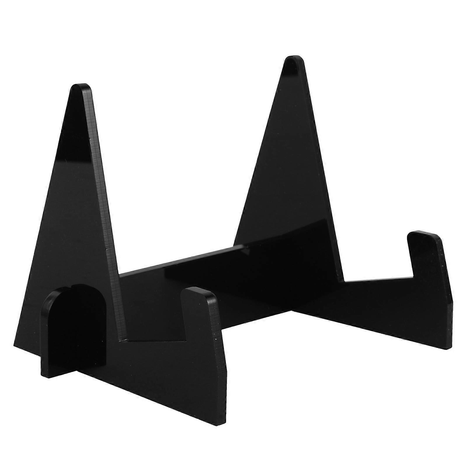 Black Acrylic Desktop Book Display Stand for Display Office Use