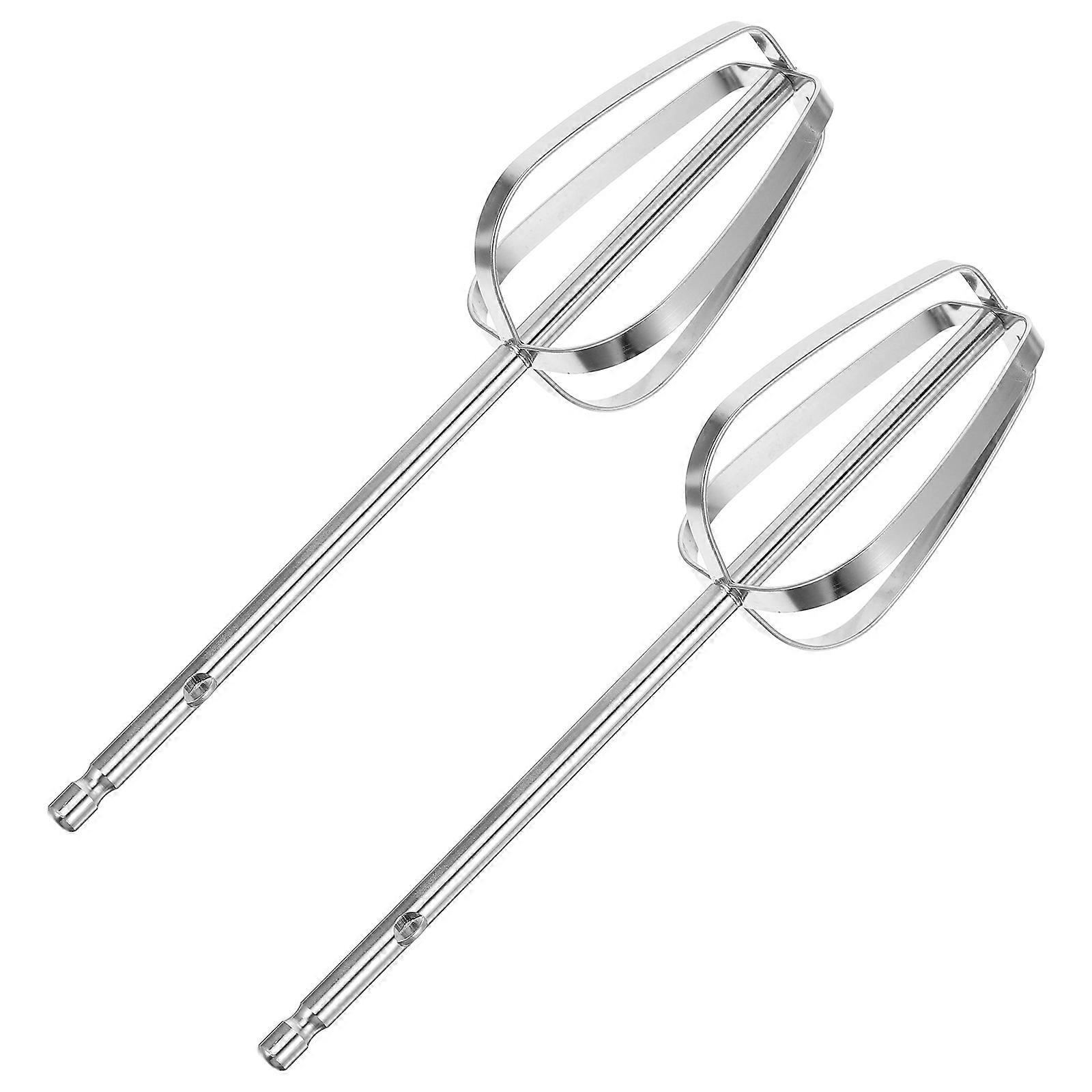 Hand Mixer Beaters Attachments for Efficient Baking 2Pcs Stainless Steel Whisk