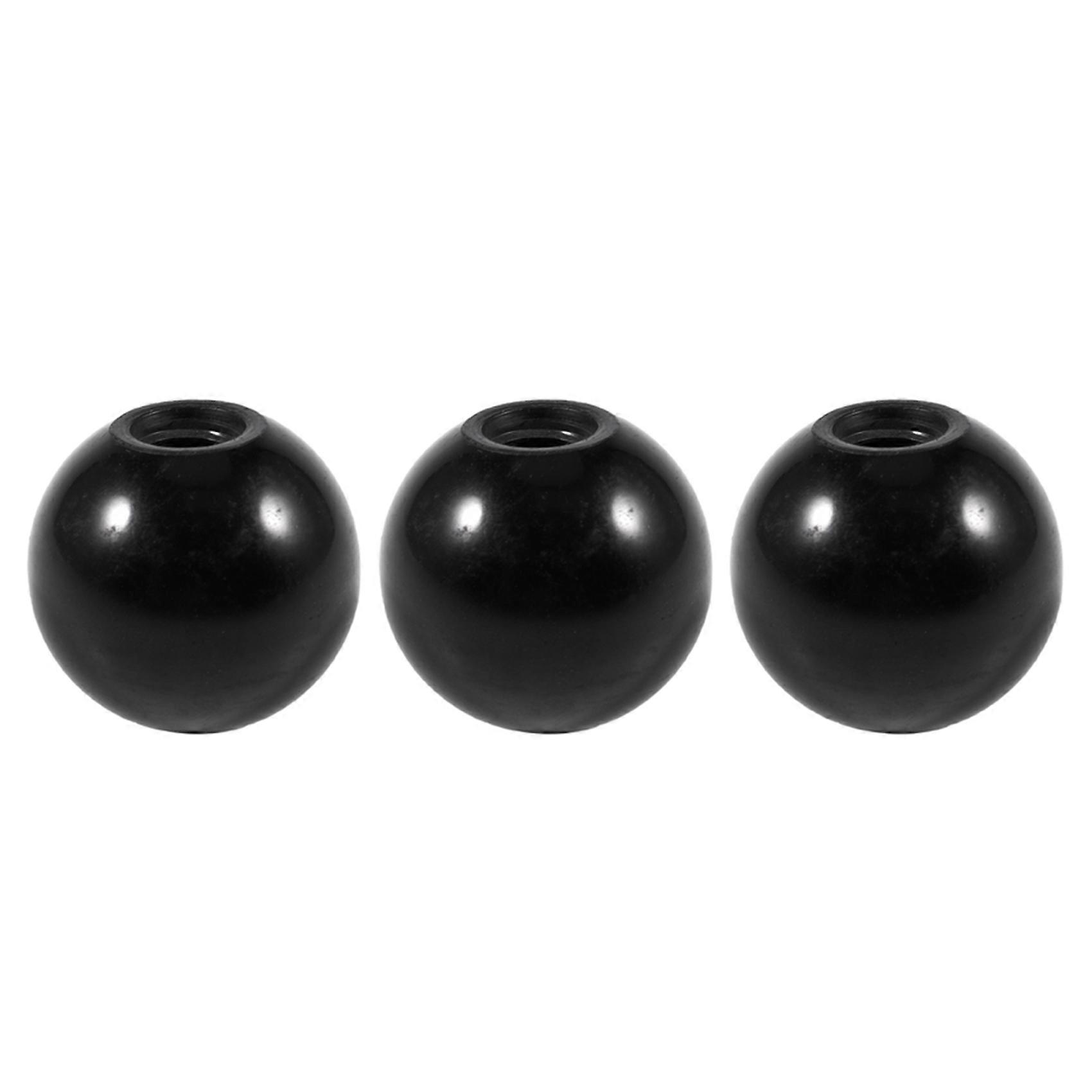 3X Replacement Black Bakelite 35 mm Diameter Ball Lever Knob