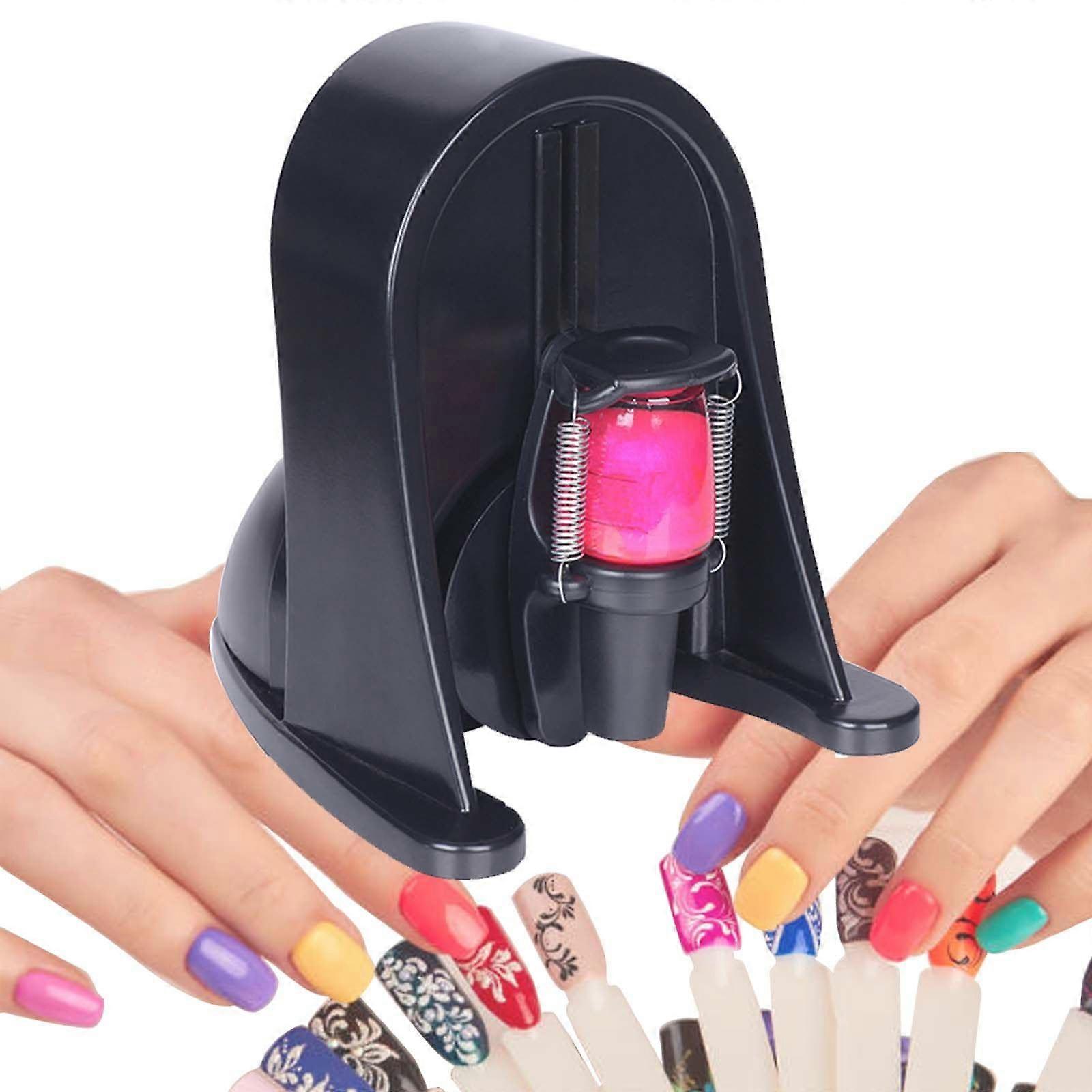Electric Nail Polish Shaker with 360° Vortex Mixing, Touch Control, Universal Clamp for Salon Use
