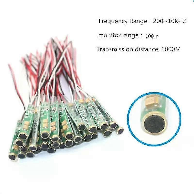 Output Volume Adjustable Special MIC Microphone Module Pickup Adapter Module with Pre-amplifier for CCTV IP Camera