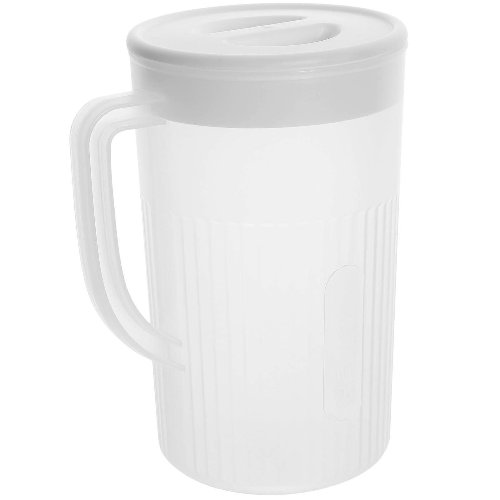 Large Capacity Water Pitcher with Lid,  Temperature Resistant Iced Tea Jug for Refrigerator