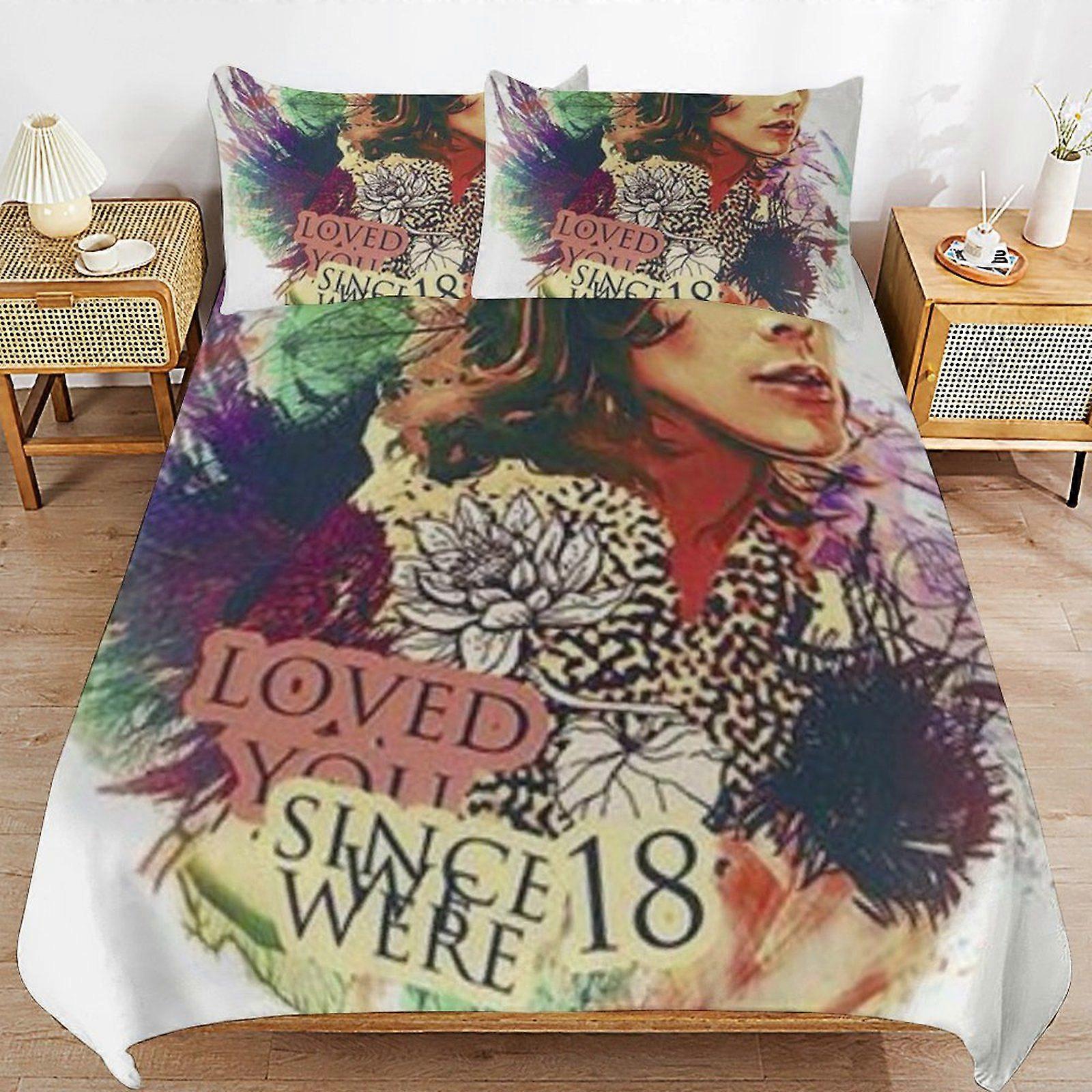 Harry styler Daily Routine Sleep Ready Fabric Soft Layer Long Lasting Thread Duvet Cover Sets Essentials