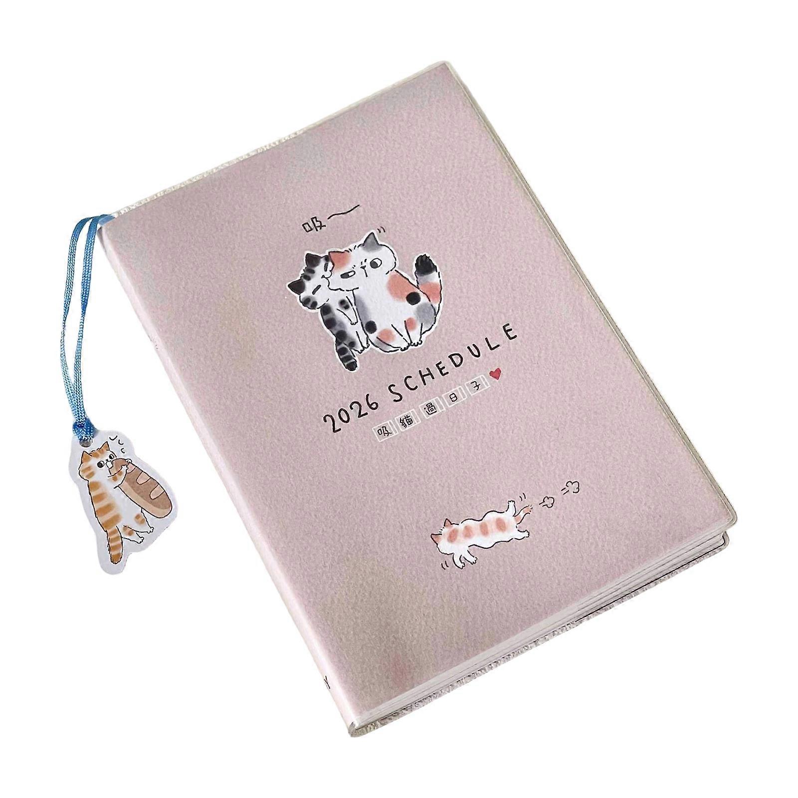 2026 Schedule Planner Daily Planner Multifunction Sections Travel Planning Journal Schedule Notebook For Smooth Writing Multicolor