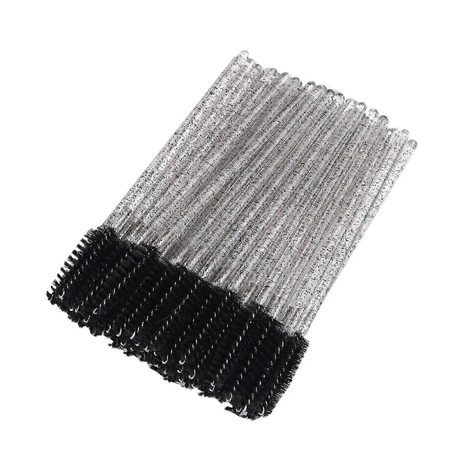 50 Pcs Disposable Mascara Wands Applicator Eyelash Brushes For Easy Eyelash Separation And Precise Makeup Application Multicolor