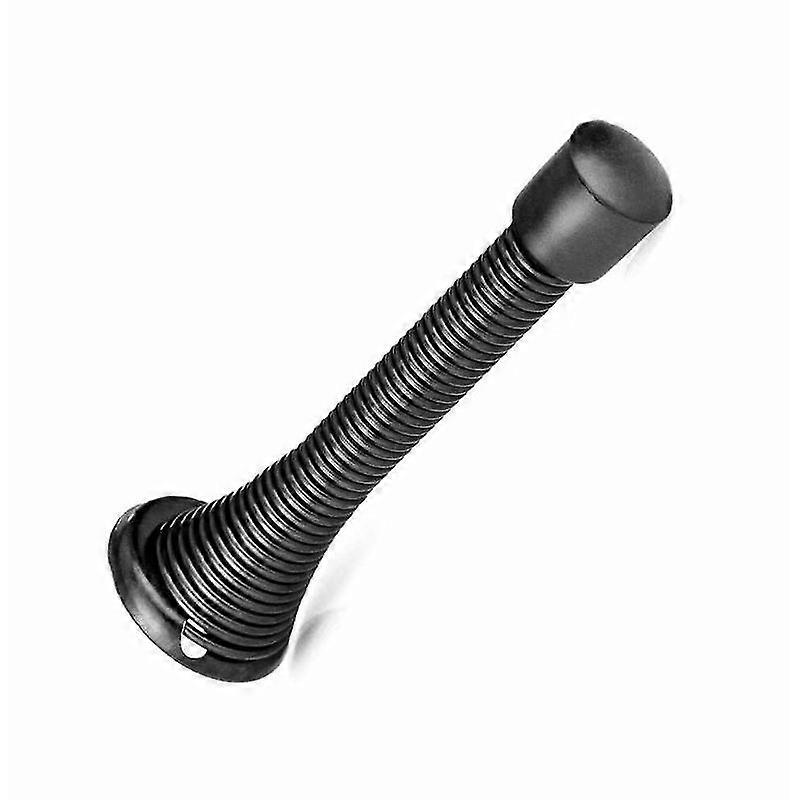 Luxora Pacote com 10 Batentes de Porta com Mola Pretos - Porta Reforçada de 7,6 cm (3 polegadas)