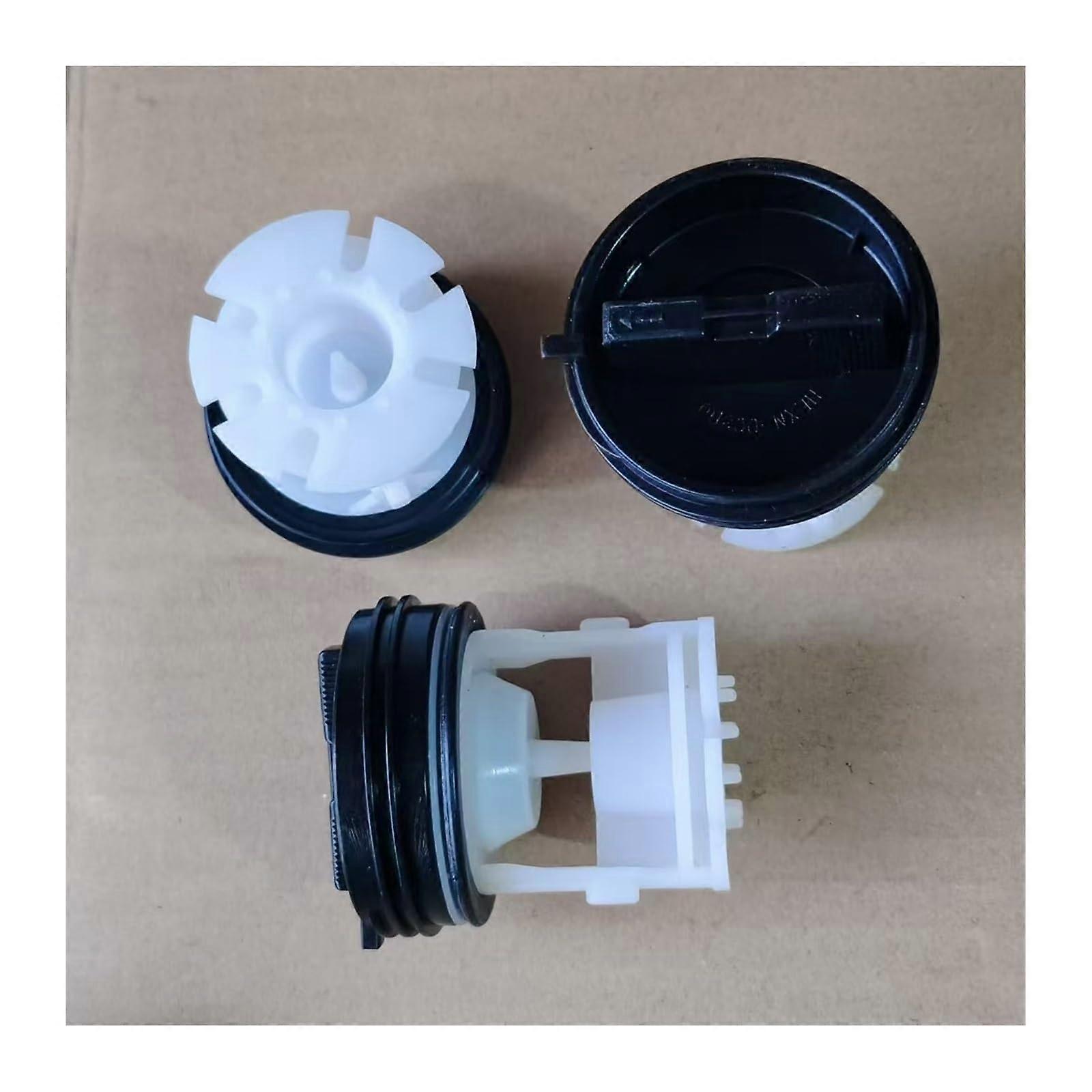 Universal Washing Machine Drain Filter Plug, Durable Plastic, Easy Install, Blue #16751