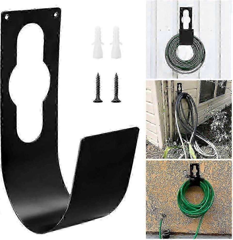 Heavy Duty Garden Hose Hook - Wall Mount (2pcs) 26s