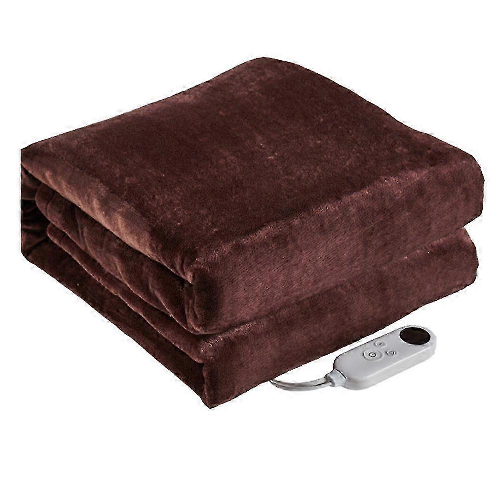 Soft flannel heated blanket 26s