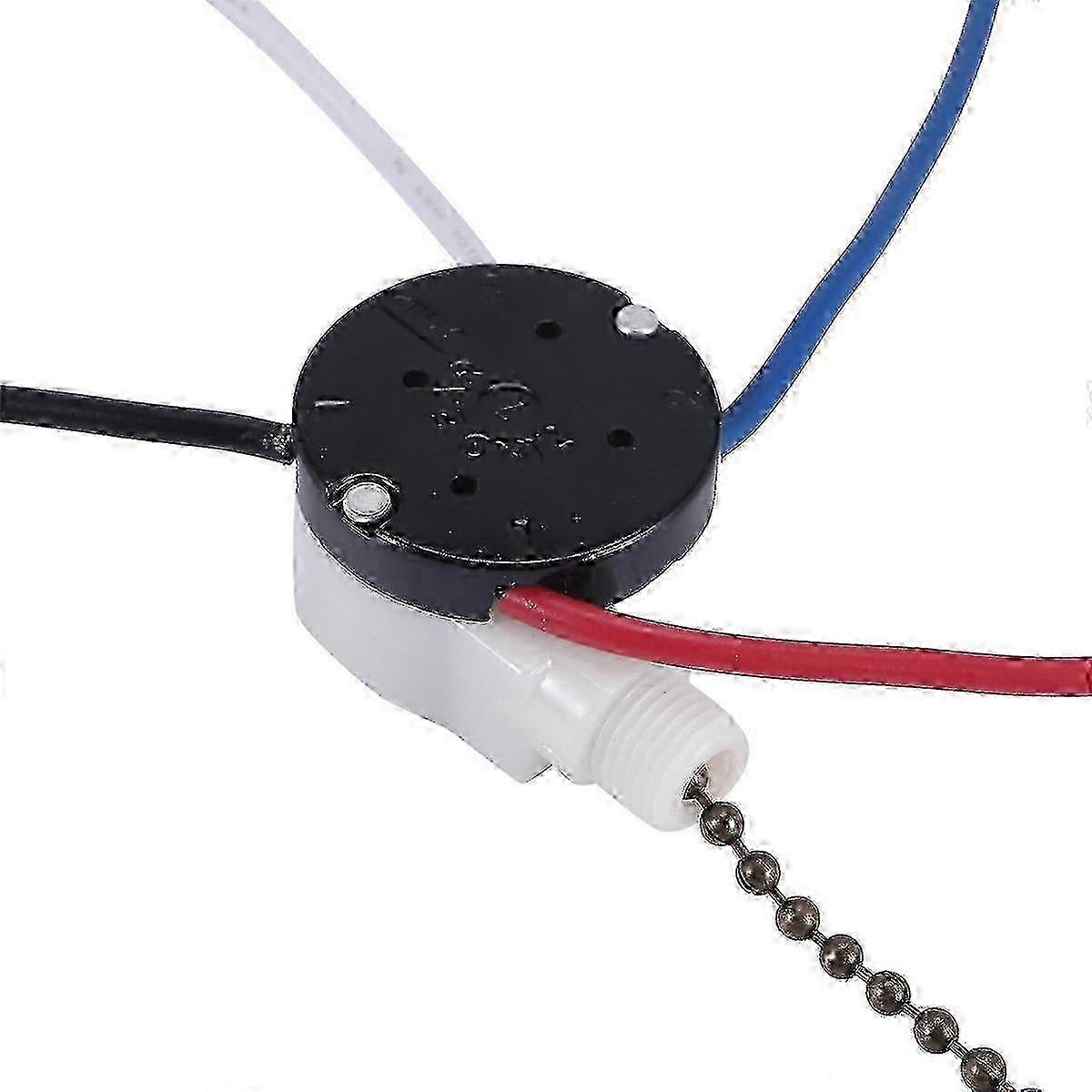 25-26 Ceiling Fan Switch Kit 3 Speed 4 Wire,ZE-208S Pull Wire Switch Bronze 2025