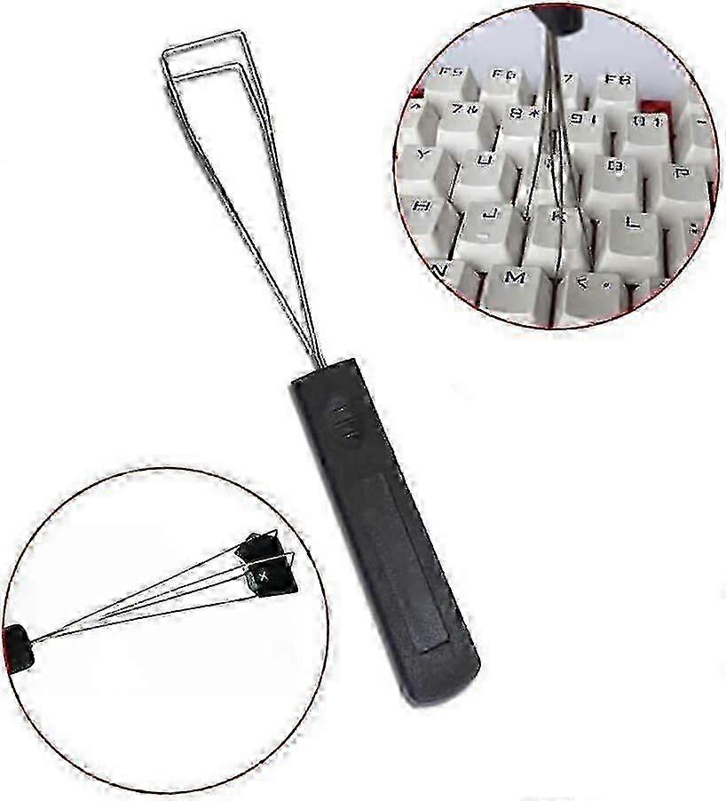 Stainless Steel Keycap Puller - Essential Mechanical Keyboard Maintenance Tool 2025