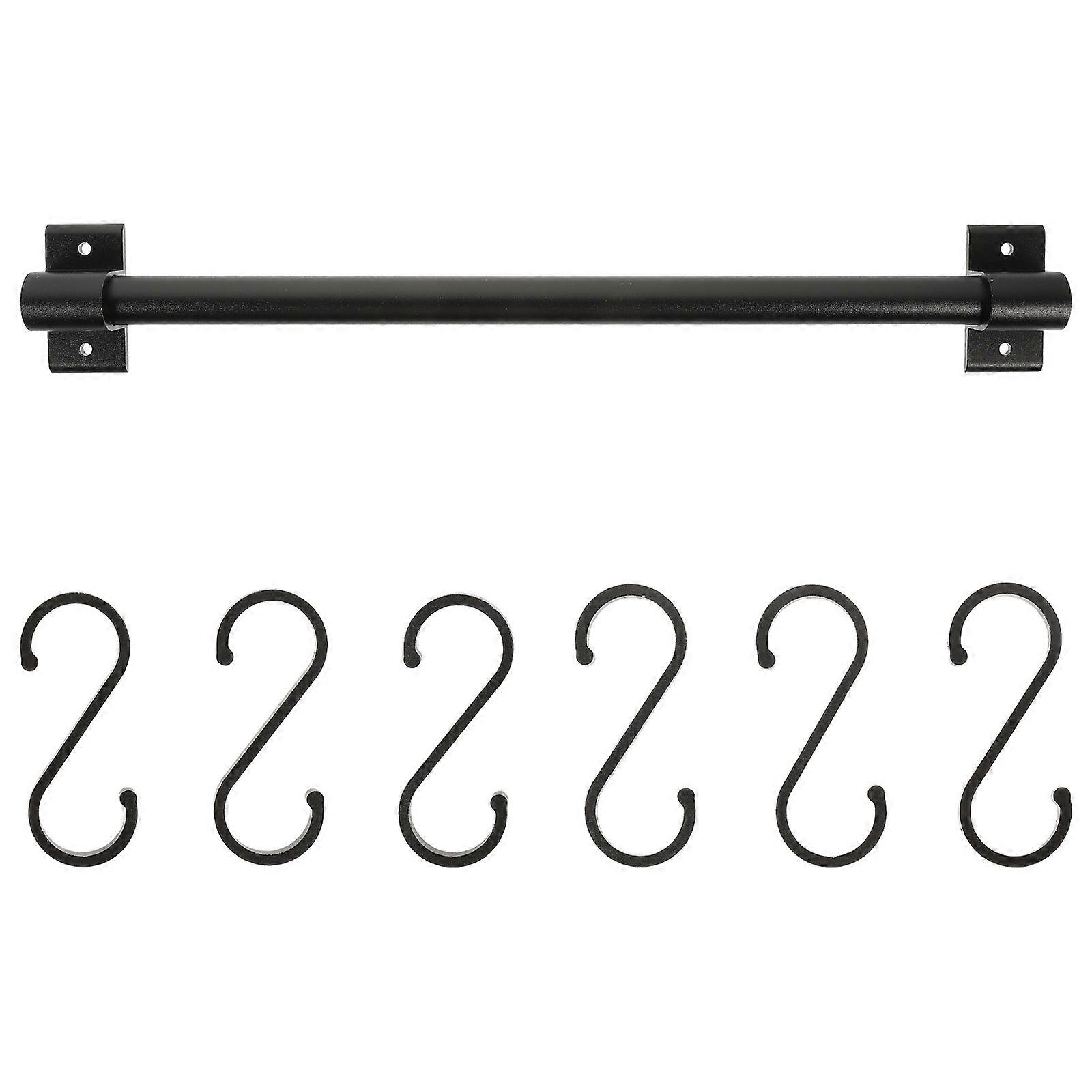 Kitchen Tool Wall Mounted Hook Multipurpose Hanging Hook For Home Decor 40X10CM 1Set