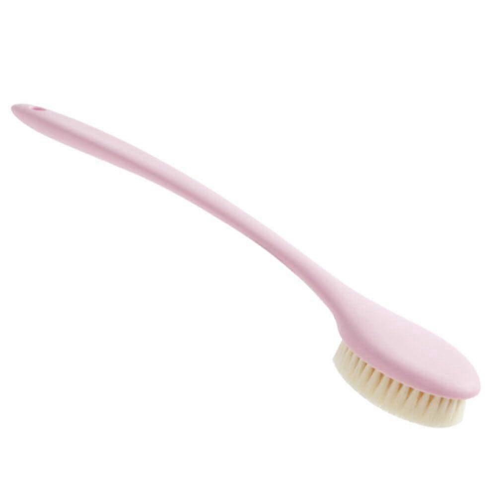 Bath Body Brush with Long Handle for Back Exfoliating, Soft Bristles and Ergonomic Grip
