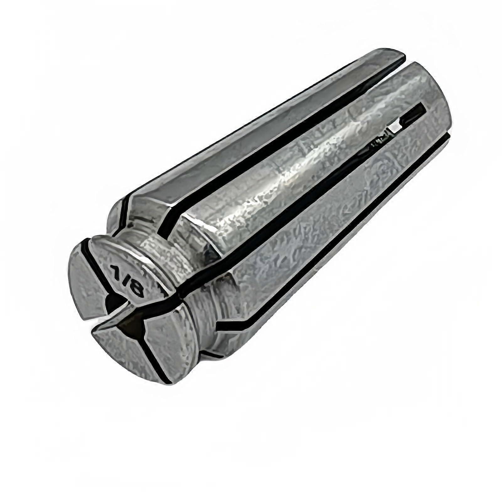 Router Collet 1/8 Inch Replacement with Nut Assembly for Precise Bit Holding for Milwaukee