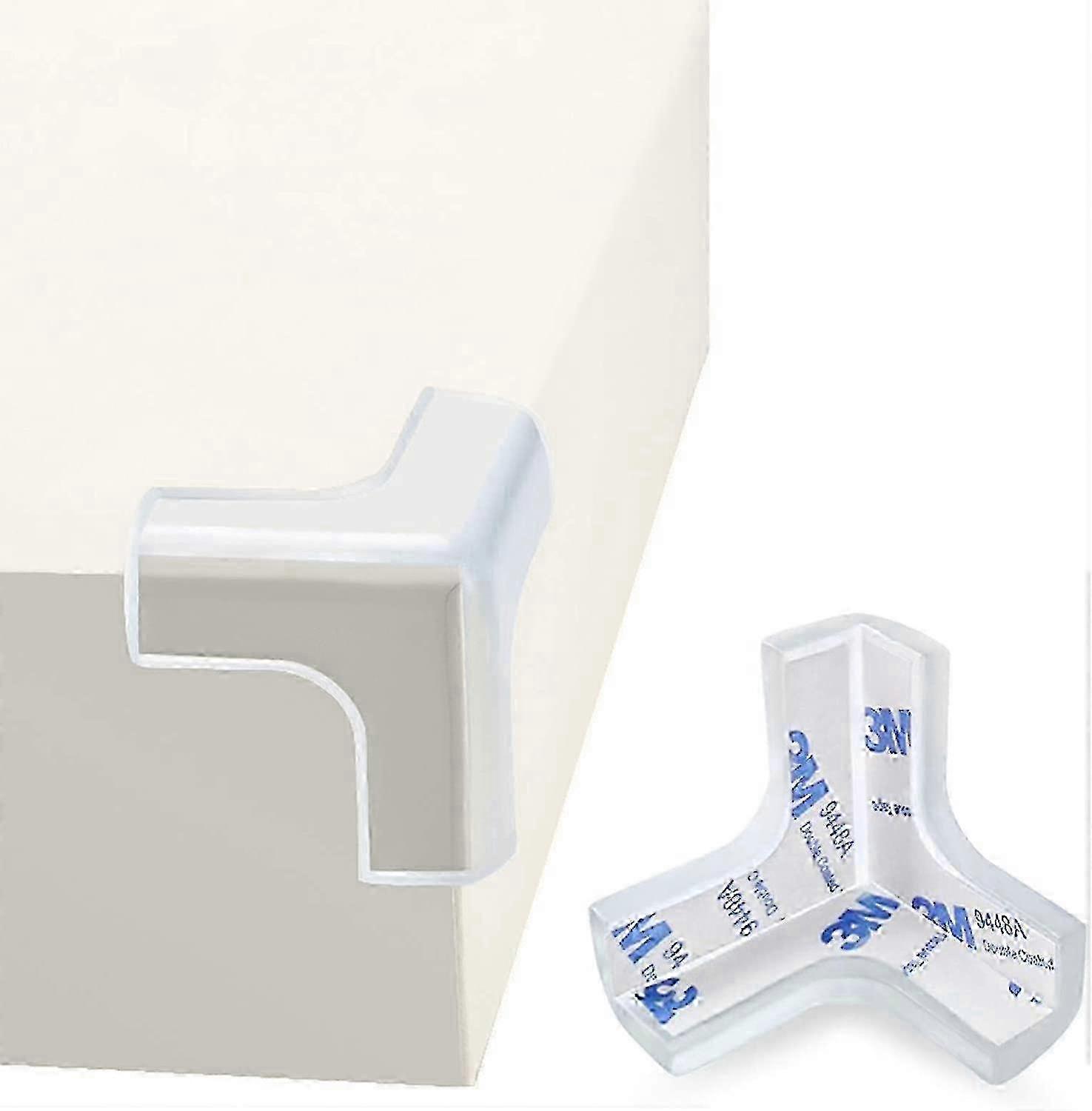 12 Pack Baby Proof Corners Transparent Anti-collision Angle Table Desk Protector