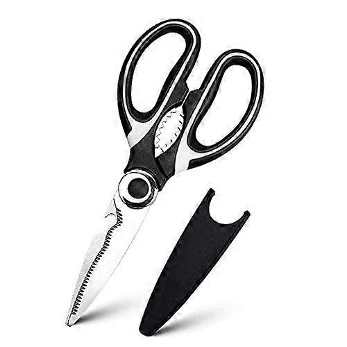 Kitchen Scissors and Shears Ultra Sharp Stainless Steel for Meat Vegetables Poultry Fish Cooking