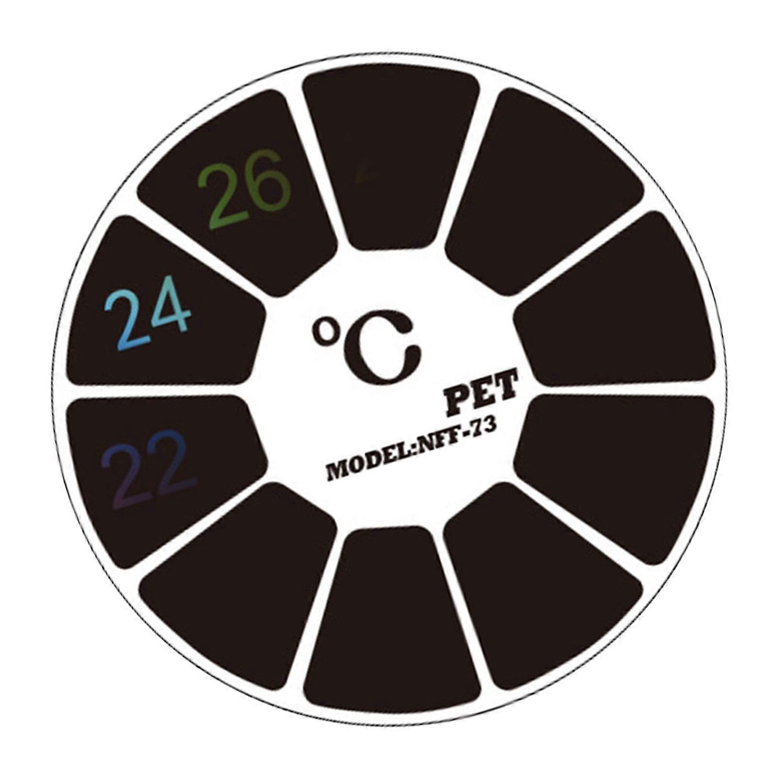 Aquarium Thermometer with Accurate Reading, Easy StickOn, ColorCoded Display for Fish Tank