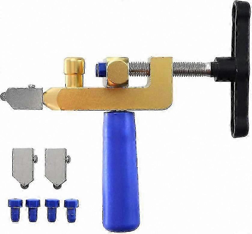 Portable 2-in-1 Ceramic and Glass Tile Cutter Tool