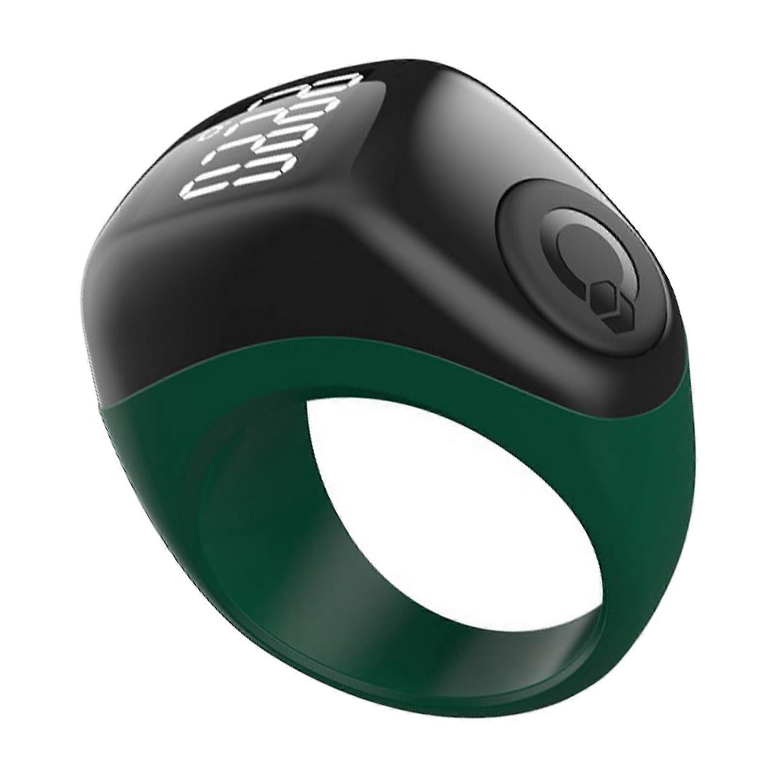 Rechargeable Digital Tasbih Counter Ring with Accurate Counting and Adjustable Fit for Prayer