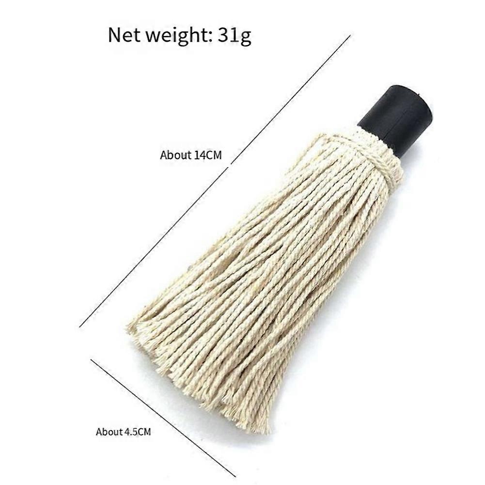 BBQ Cotton Sweeper Wooden Handle Pure Cotton