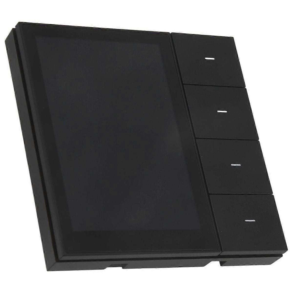 3.5 Inch Smart Wall Switch Touch Screen 4 Groups Switch 8-Way Scene Radar Sensor Dimming Switch Curtain Tuya Zigbee A