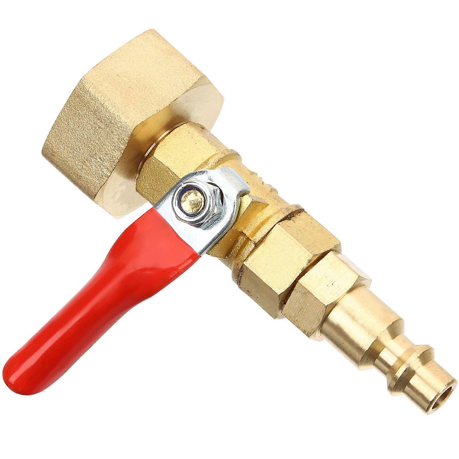 Inner Thread Drain Connector Brass for Winterize Adapter Easy Water Hose Use