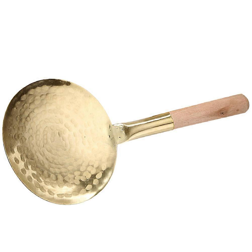 Golden Kitchen Ladle for Tofu Scoop Food Serving Spoon Multi-Function Use