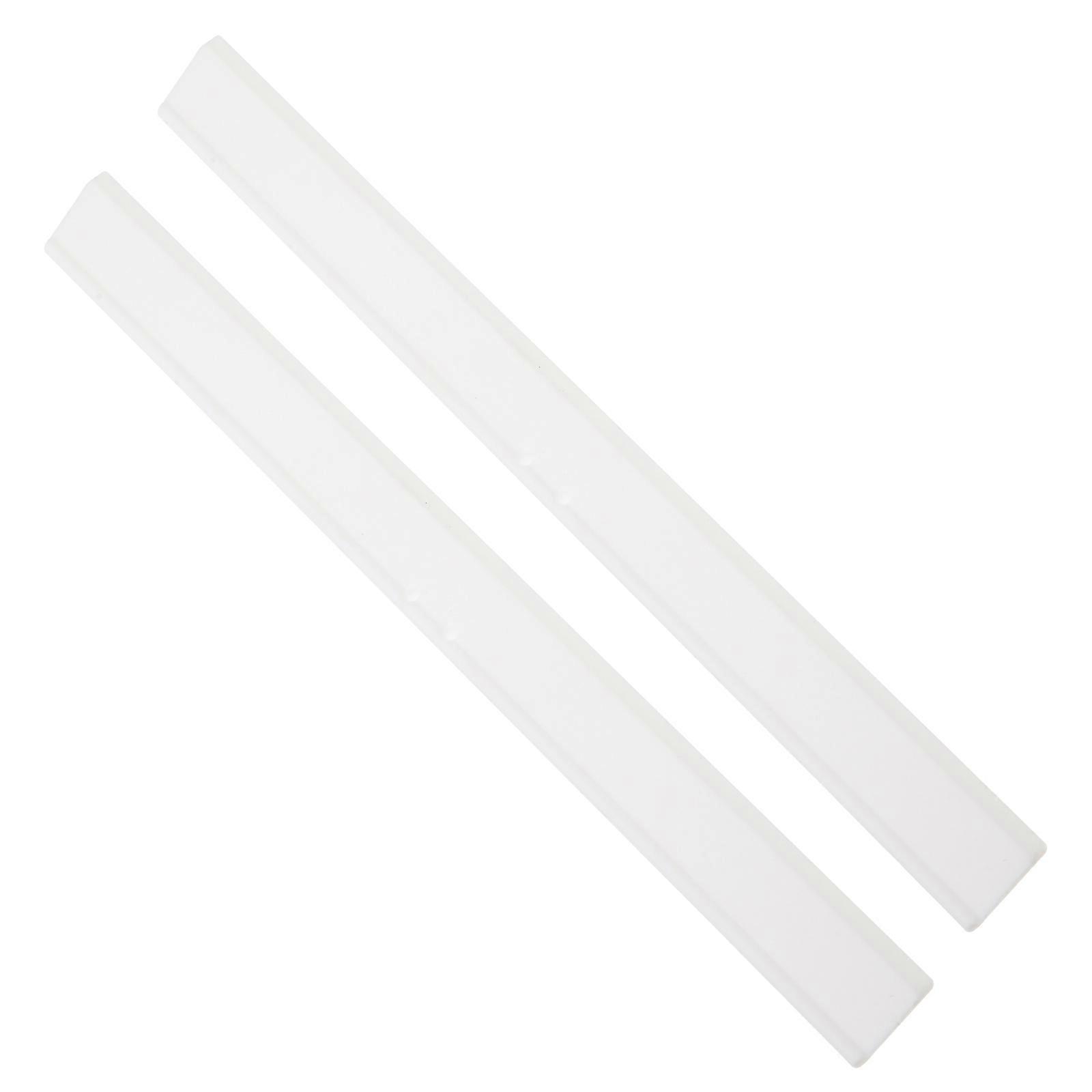 Silicone Rubber Squeegee Replacement Strip for Window Cleaning 2Pcs
