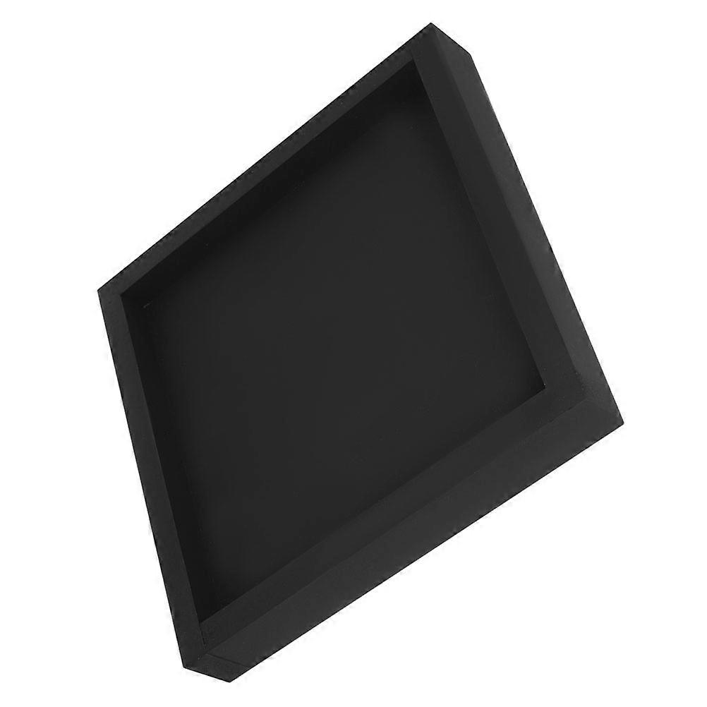 Plastic Plant Drainage Tray Square Flower Pot Drip Tray 2Pcs Set