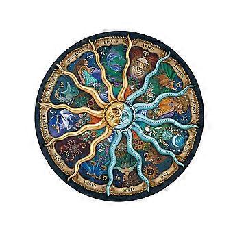 Round Puzzle Educational Puzzle for Adults Jigsaw 500 Pieces Colorful
