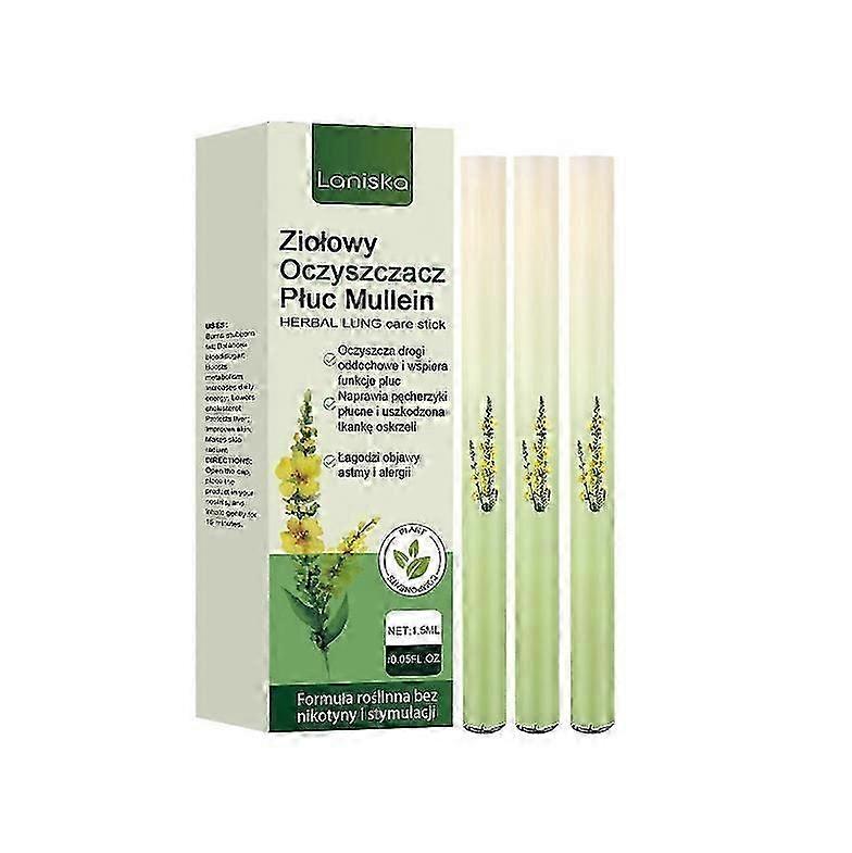 3x Longreiniging met Kruiden Diffuser Pen 1,5ml