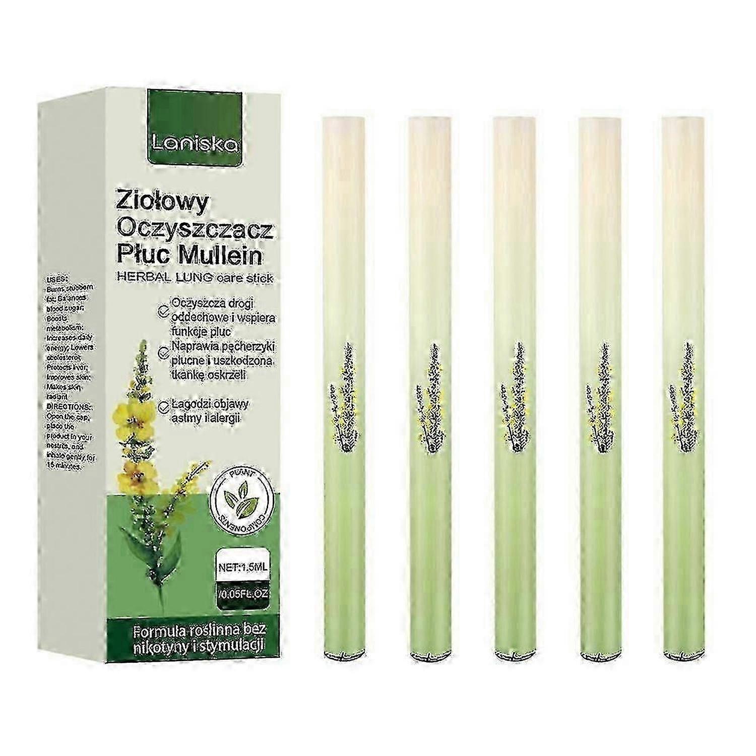 5x Lung Cleanse with Herbal Diffuser Pen 1.5ml