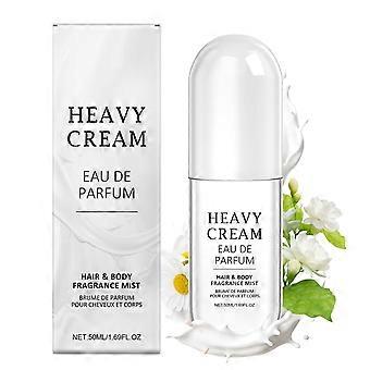 Haarparfum voor vrouwen met langdurige geur, hydraterende mist op alcoholbasis met kamille en jasmijn, 50 ml