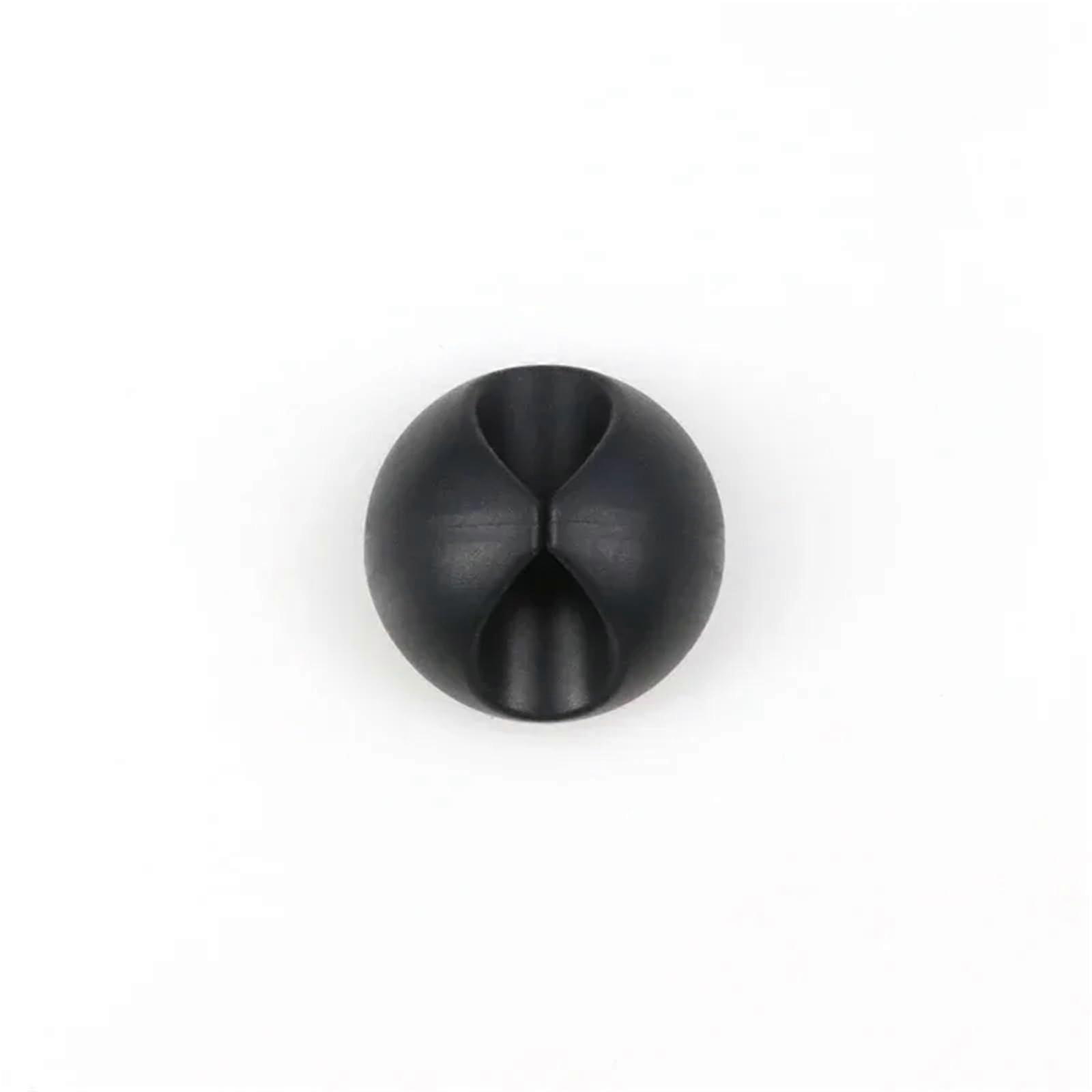 Cable Organizer Clips 240pcs Silicone USB Wire Management for Desktop MultiDevice Black