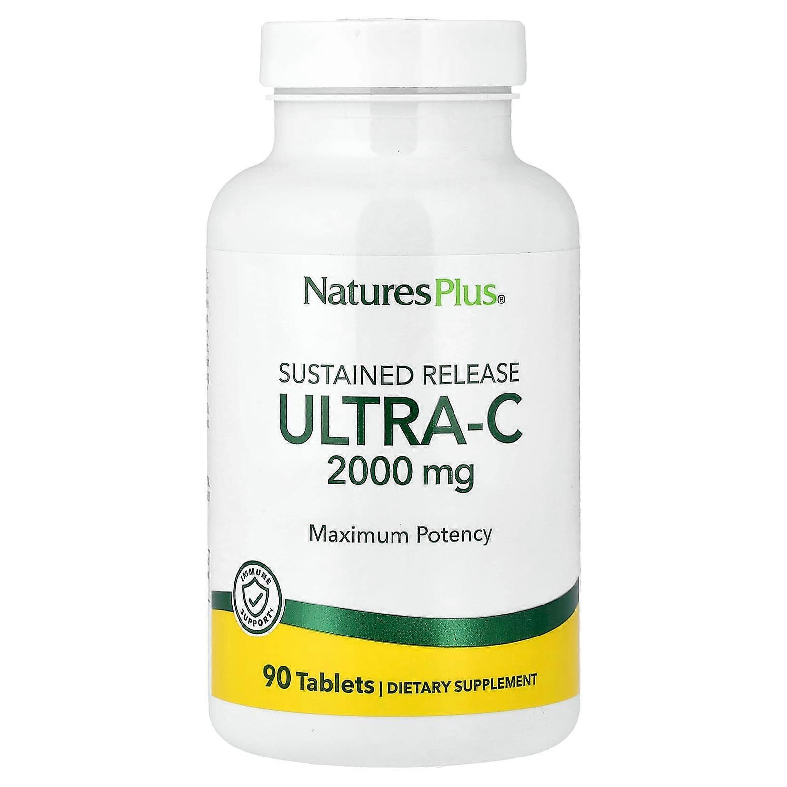 NaturesPlus, Ultra-C, 2,000 mg, 90 Tablets