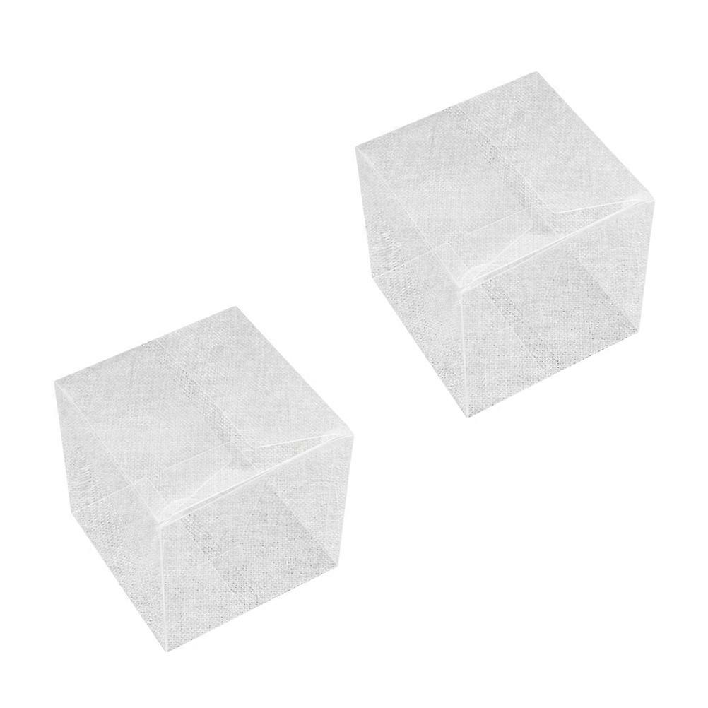 Macaron Storage Box Transparent Single Plastic Candy Packing Box for 10Pcs
