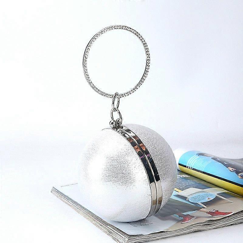 Simple Personality Round Ball Evening Bag