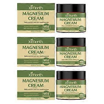 Magnesium Massage Cream for Leg Cramps Transdermal Magnesium Lotion for Sleep & Restless Legs - Rapid Muscle Relief & Deep Absorption for Post-Workout
