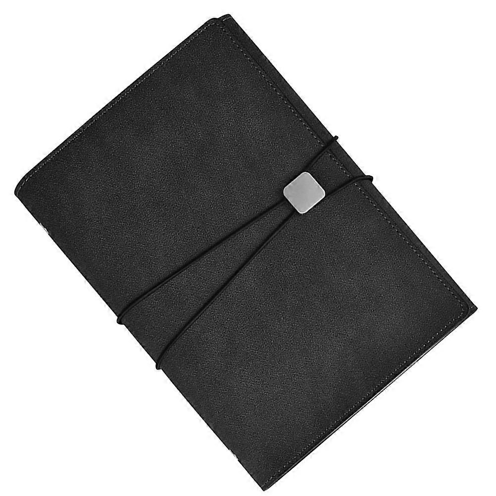 A5 Notebook with Strap Creative Diary PU Notebook for Writing