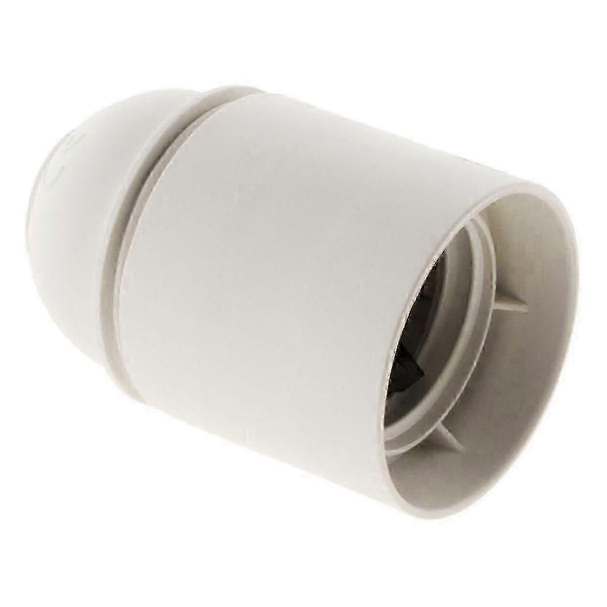 E27 Smooth White Thermoplastic Socket [energy Class A]