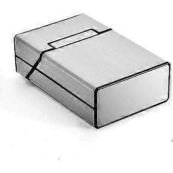 2 piece metal cigarette case Hikeep (2 Pack), Vintage Cigarette Holder Case, Smoking Accessories, 20 Capacity for Regular, King and 100's Size : Health & Household Our large collection of cigarette cases are available in leather Set of 2 Metal-Plated 100s