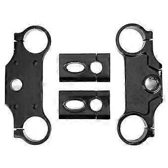 6pcs Handle Bar Casting Triple Tree Clamps Assembly Vehicle Accessory for Dirt Bike
