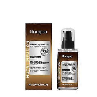 Nutri Infusion Hair Oil for Damaged Hair Oil - Olio di finitura idratante e anti-crespo - Fornisce nutrimento profondo, protezione dal calore e lucentezza 30 ml