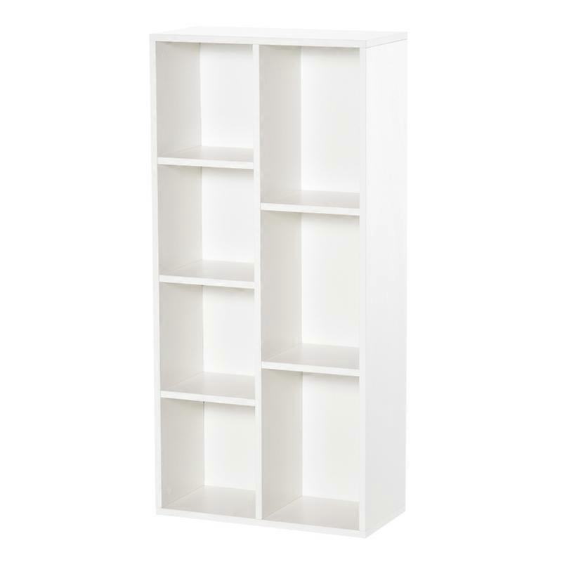 3-tier structures bookcase with 7 open storages