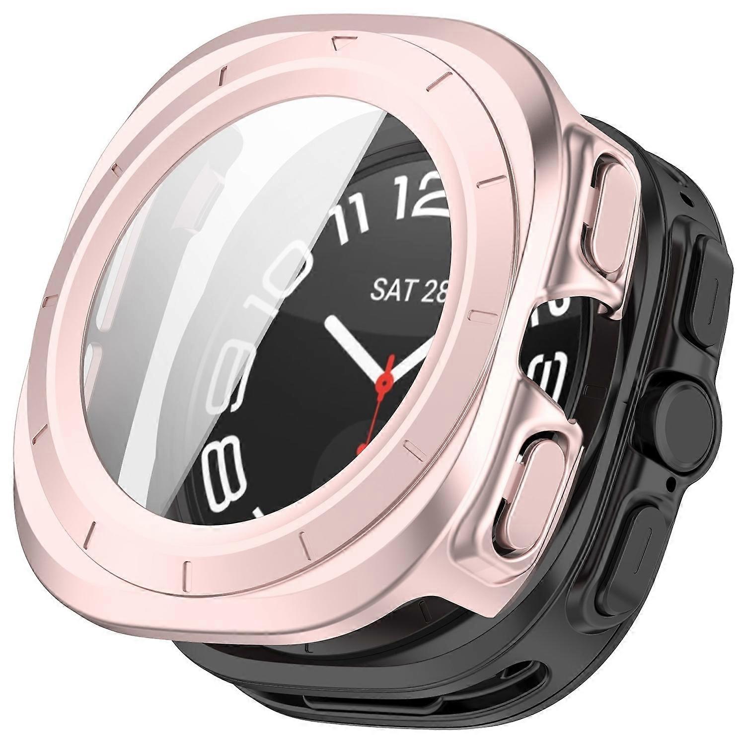 Smartwatch case + screen protector for Samsung Galaxy Watch Ultra 47mm, plastic PC