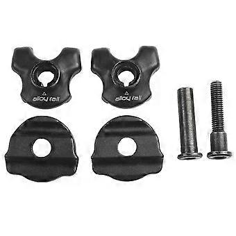 Bike Seatpost Clamp For Carbon Saddle Rails 7x9/7x7mm Bicycle Oval/Round Clip Steel Mountain Road Bikes Accessories