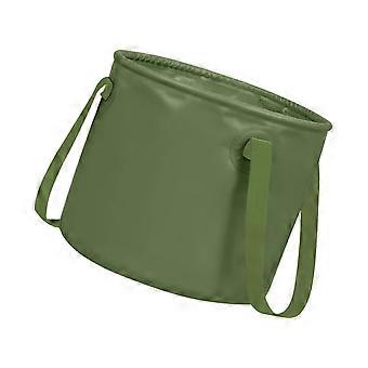 Collapsible Camping Bucket Portable Water Container with Foldable Design and Ergonomic Handle